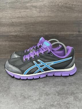 Asics Gel Flash Sneakers Womens Size 7.5 Puprle Athletic Running